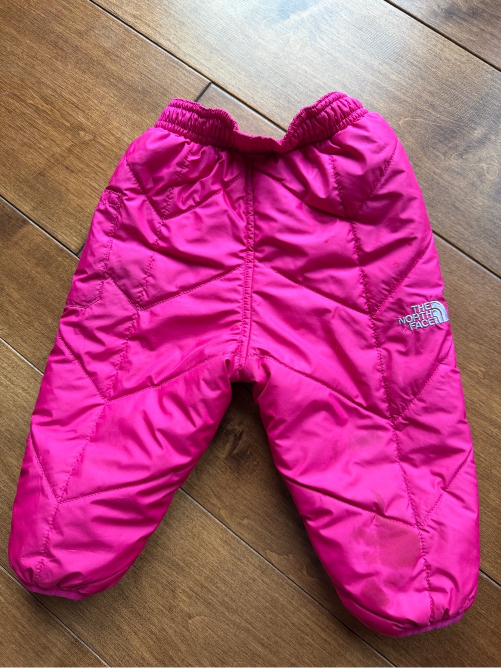 The North Face Kids Hot Pink Quilted Pajama Pants